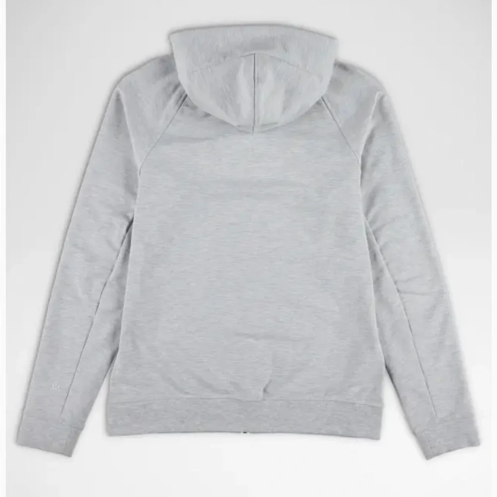 lululemon athletica Light Gray Performance Jacket with Beige Tee